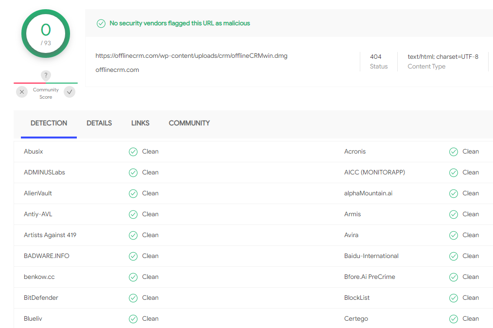 free crm without viruses